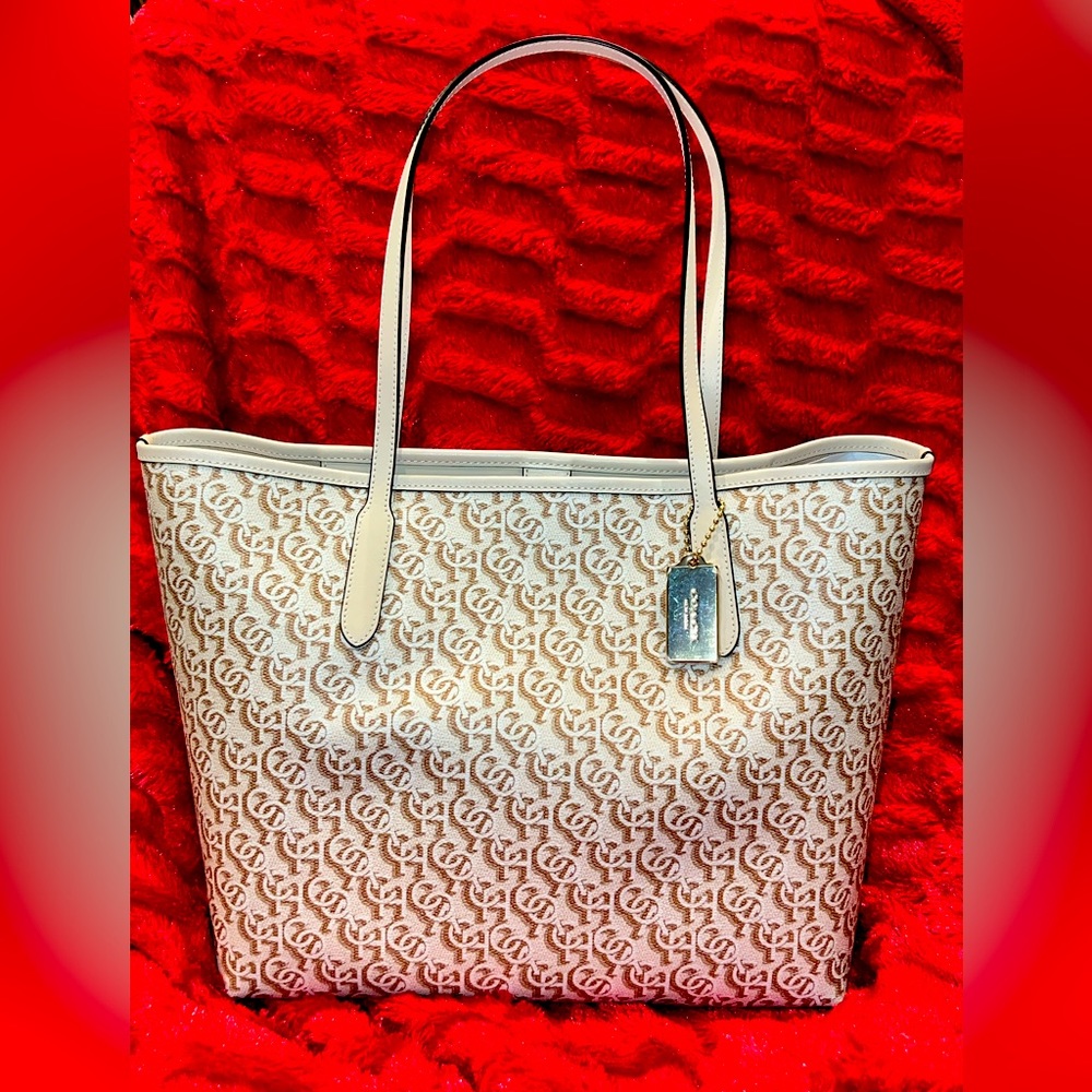 COACH Monogram City Tote